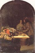 Jan Vermeer Frans van Mieris (mk30) USA oil painting artist